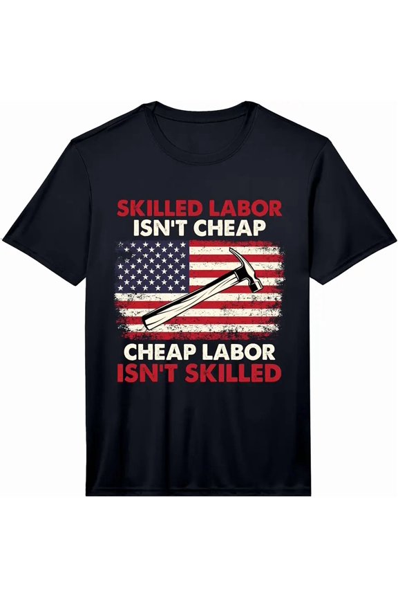 Skilled Labor Isn't Cheap - Labor Day Skilled Union Worker Performance T-Shirt