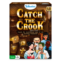 Skillmatics Board Game - Catch The Crook, Family Friendly Game of Predictions, Strategy Game for 2-5 Players, Kids