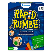 Skillmatics Board Game - Rapid Rumble, Fun for Family Game Night, Educational Toys, Card Games for Kids, Teens and Adults, Gifts for Boys and Girls Ages 6, 7, 8, 9 and Up