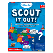 Skillmatics Board Game - Scout It Out The 50 States, Fun Trivia Game, 3-6 Players, Gifts for Ages 7+