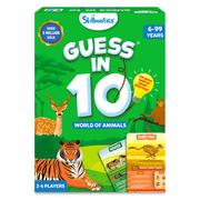 Skillmatics Guess in 10 World of Animals, Educational Card Game for Boys, Girls, Kids, Teens, Adults