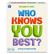 Skillmatics Card Game - Who Knows You Best, Family Party Game for Boys, Girls, Kids, Teenagers and Adults That Love Board Games, Fun for Game Night, Gifts for Ages 8, 9, 10 and Up