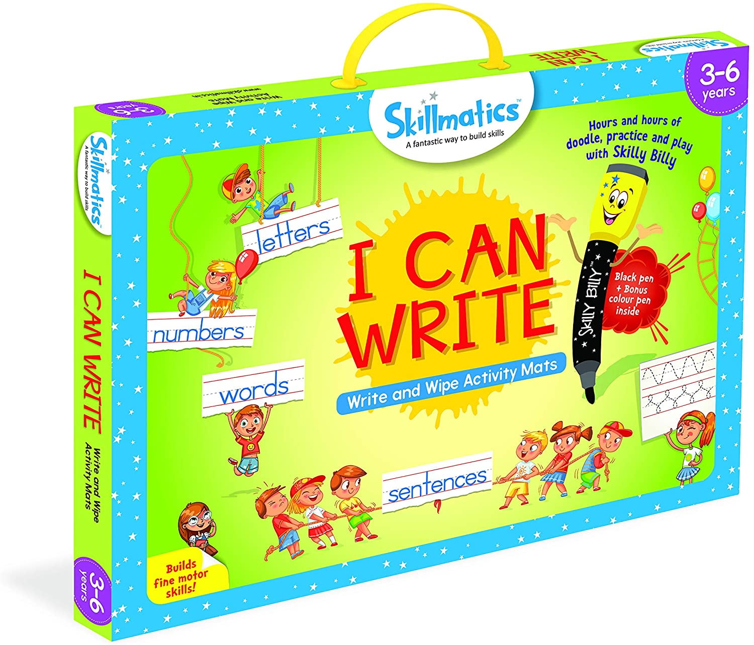 Skillmatics Educational Game: I Can Write (3-6 Years),Erasable and ...