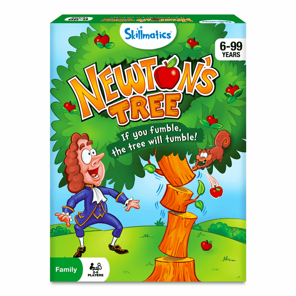 Skillmatics Educational Game - Newton's Tree, Balancing, Stacking, Strategy and Skill-Building Game, Gifts for Ages 6-99