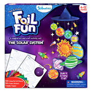 Skillmatics Foil Fun Solar System - Space Art & Craft Kit for Kids, Mess-Free Fun, Creative Activity, DIY Decor, Gifts for Boys & Girls Ages 4, 5, 6, 7, 8, 9, 10, 11, 12