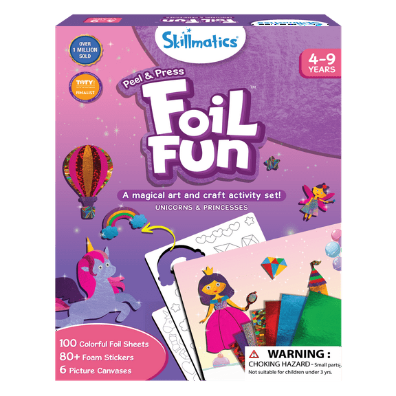 Skillmatics Foil Fun Unicorns & Princesses