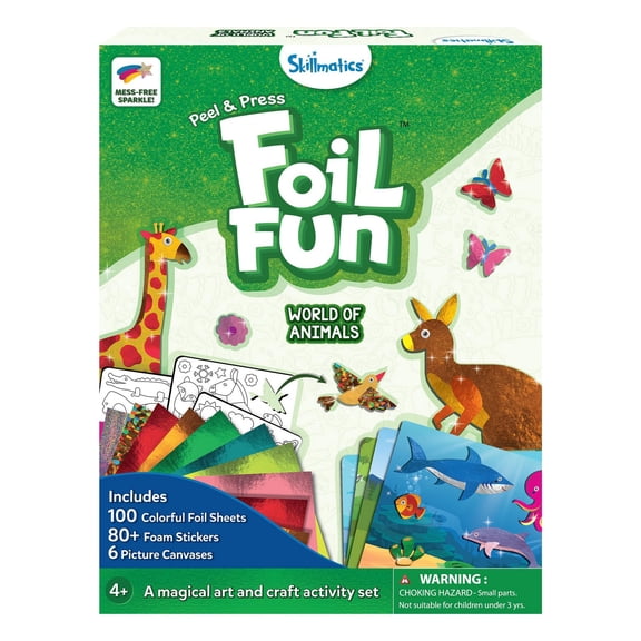 Skillmatics Foil Fun World of Animals