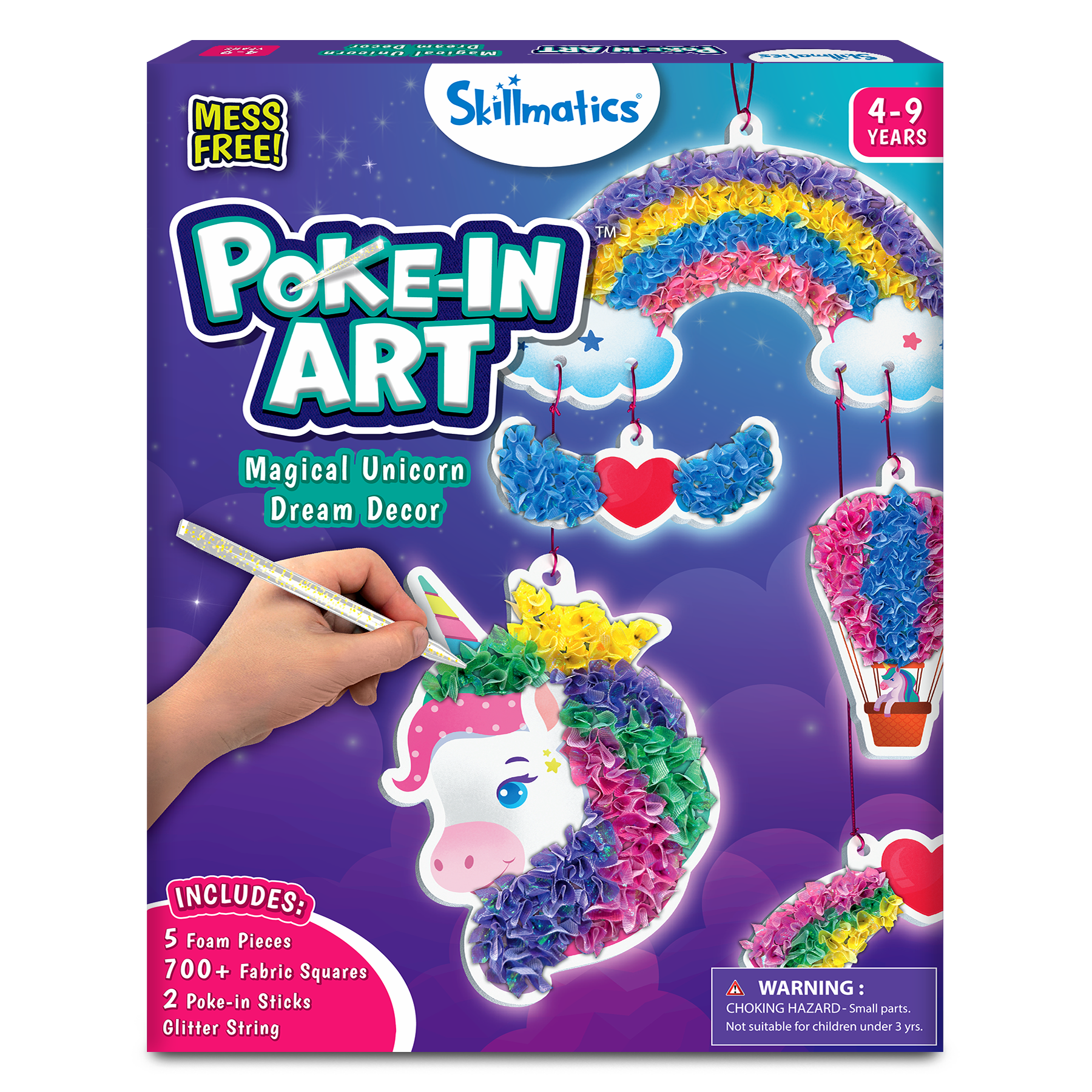Walmart Black Friday Deals 2025 - Skillmatics Poke-in Art - Magical Unicorn Dream Decor, Mess-Free Fun for Kids, DIY Wood Craft Kits, Creative Activity, Gifts for Ages 4, 5, 6, 7, 8, 9
