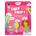 thumbnail image 1 of Skillmatics Snip, Snip! Scissor Skills Activity Book -  25 Fun Cutting & Creative Activities for Preschoolers 2 Child-Safe Scissors Fine Motor Skills Craft Kit Gifts 3 to 7 Yrs, 1 of 9