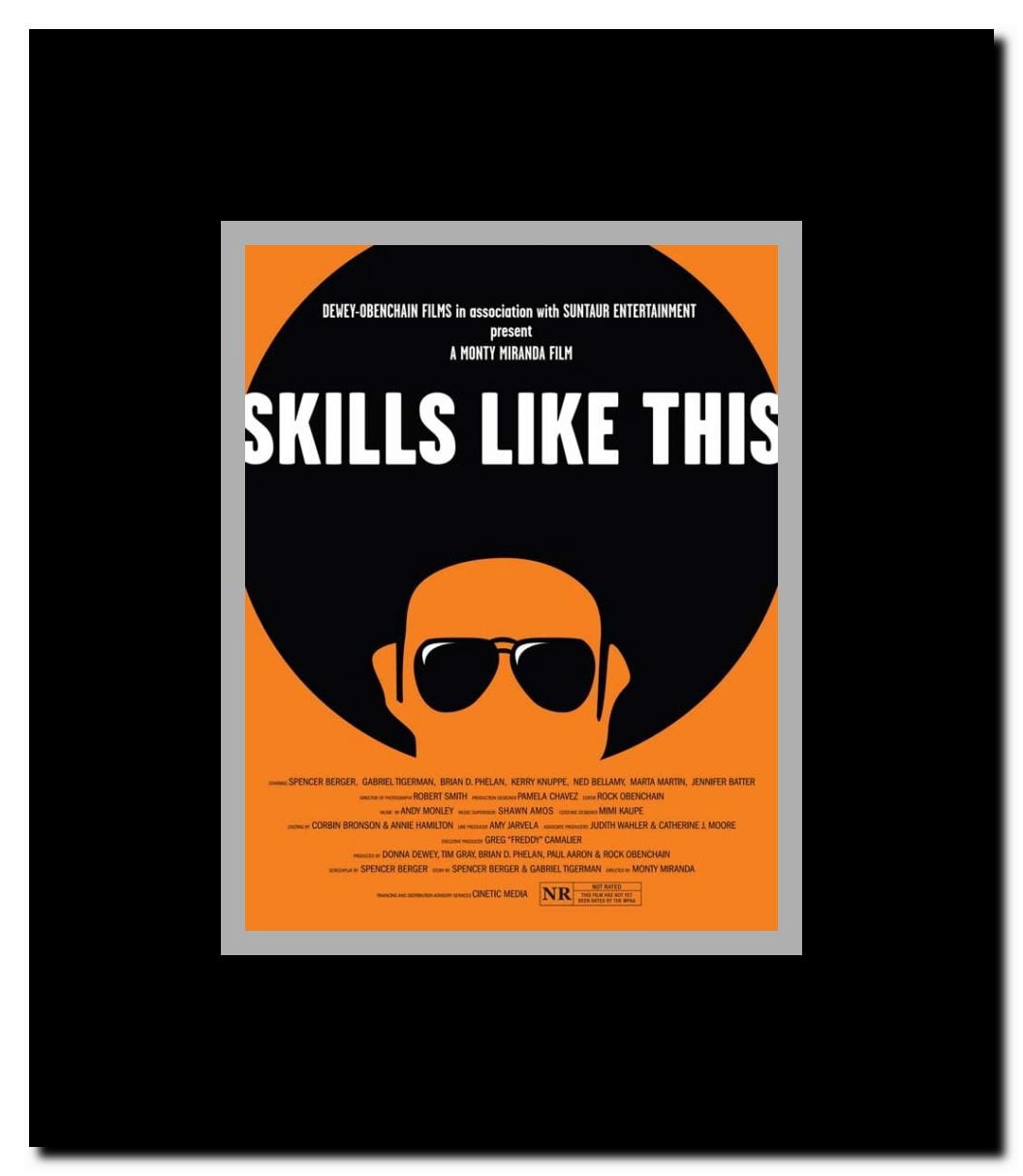 Skills Like This Framed Movie Poster