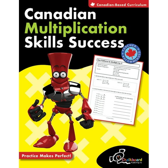 Skills Success: Canadian Multiplication Skills Success 4-6 (Paperback)