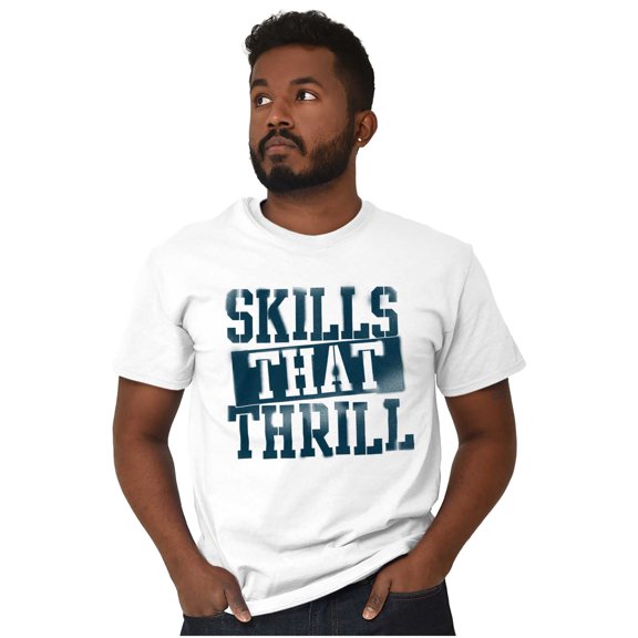 Skills That Thrill Dance Men's Graphic T Shirt Tees Brisco Brands X