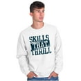 thumbnail image 1 of Skills That Thrill Dance Unisex Plus Fleece Graphic Sweatshirt Brisco Brands 3X, 1 of 5