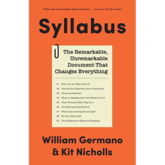 Pre-Owned Skills for Scholars Syllabus: The Remarkable, Unremarkable Document That Changes Everything, Book 14, (Paperback)