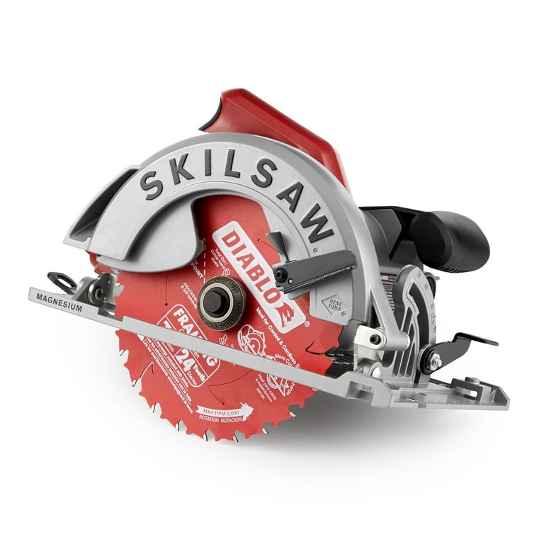 15 Amp Corded Electric 7-1/4 in. Magnesium SIDEWINDER Circular Saw with 24-Tooth Diablo Carbide Blade 15 Amp Corded Electric 7-1/4 in. Magnesium SIDEWINDER Circular Saw with 24-Tooth Diablo Carbide Blade