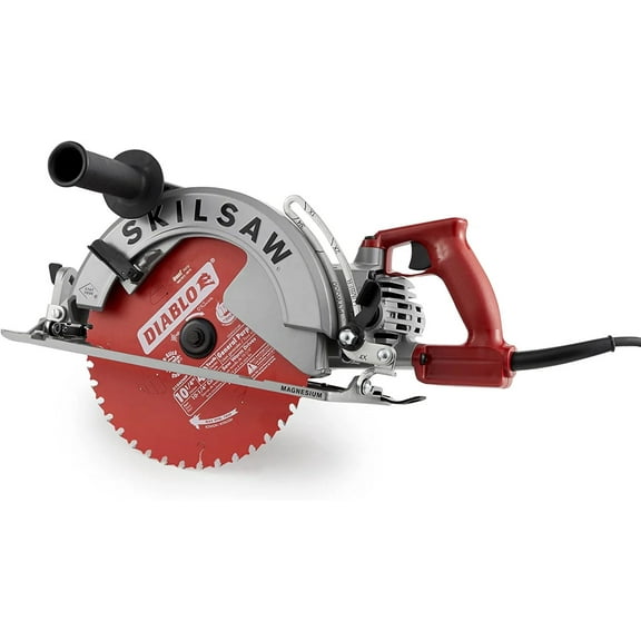Skilsaw Magnesium Sawsquatch Worm Drive Circular Saw - 10 1/4in. 15 Amp, with Electric Brake, Model Number SPT70WM-22