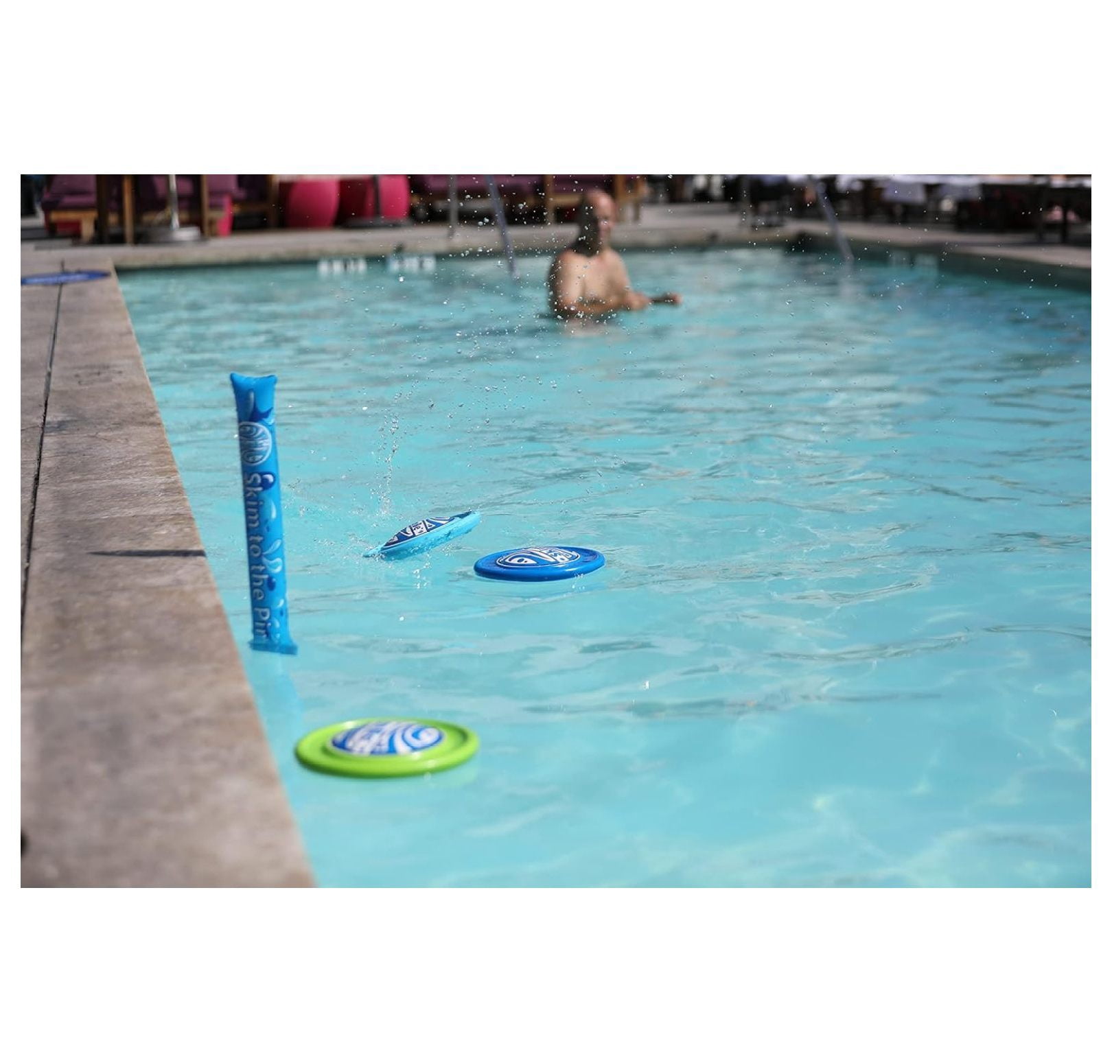 Skim to The Pin Pool Disc Game - Exciting New Version of The Classic ...