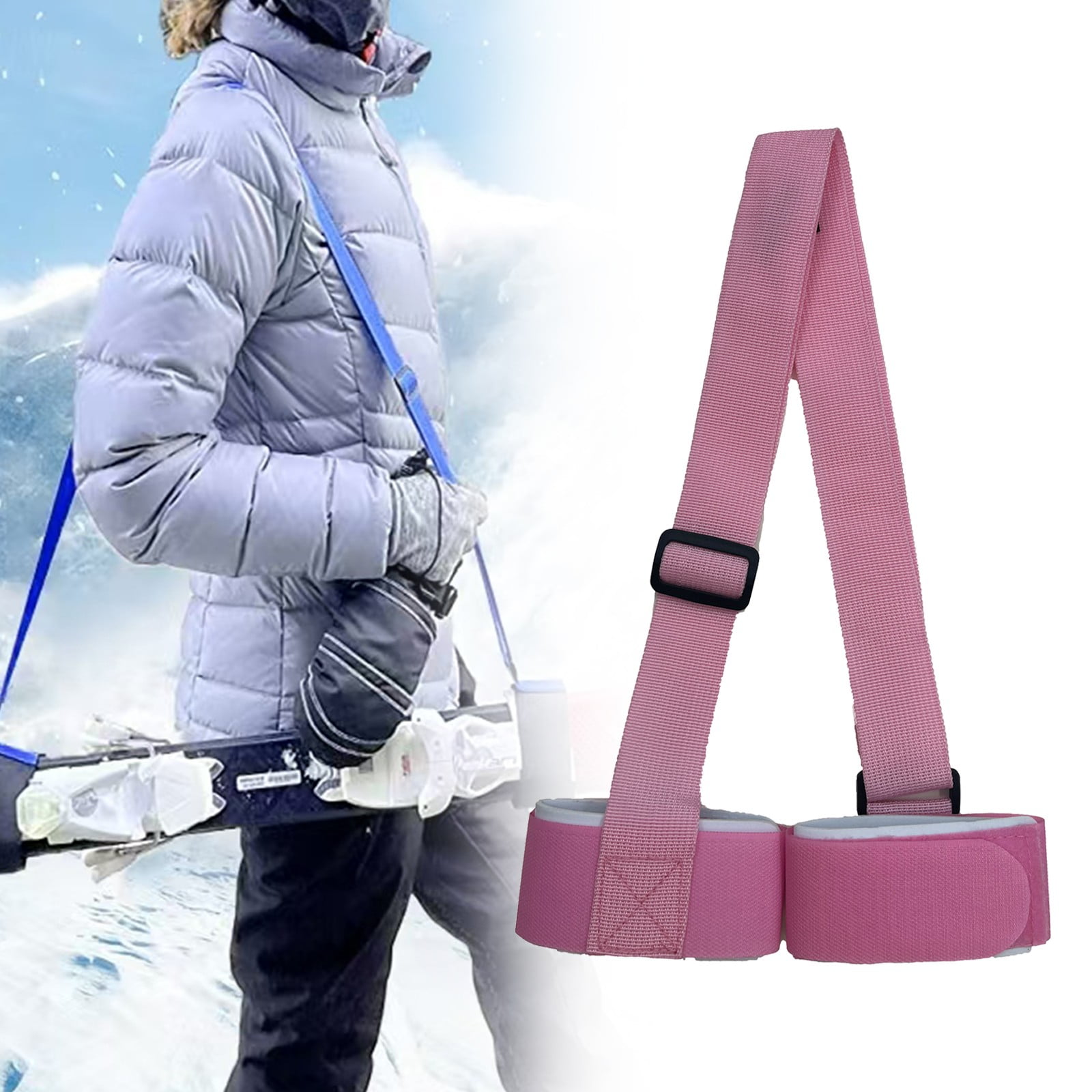 Skimate Ski Carrier, Skimate Ski Straps, Skimate Carry Your Ski ...