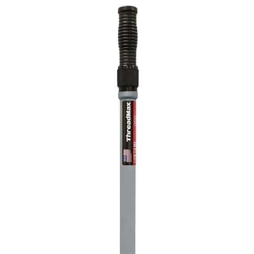 Skimlite 14.5' SnapPro Aluminum Telescoping Pool Pole, Button Lock Decagon Zero-Spin, Made in USA, 1.25" Fits Nets, Brushes & Vacuums