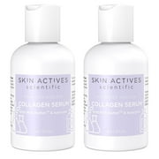 Skin Actives Scientific Collagen Serum with ROS BioNet and Apocynin  Advanced Ageless Collection  4 fl oz - 2-Pack