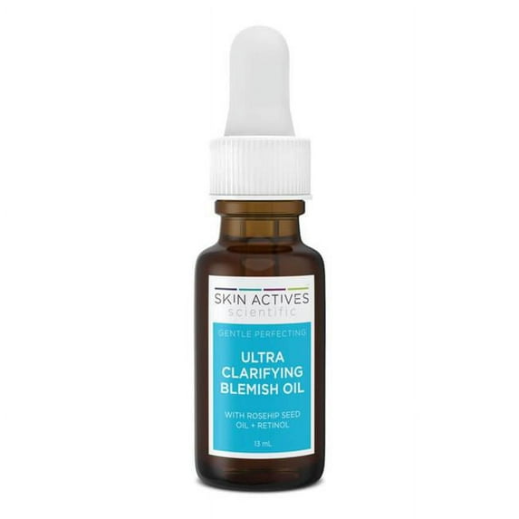 Skin Actives Scientific Gentle Perfecting Ultra Clarifying Blemish Oil w/ Rosehip Seed Oil & Retinol - 13 mL