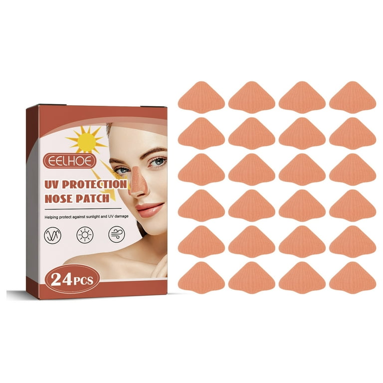 Skin Care,24 Set Sun Protection Nose Patch UltravioletRays