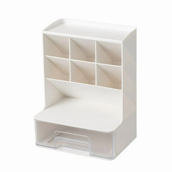 Skin Care Makeup Organizer, Large Capacity with Drawers for Vanity, Makeup Brush, Nail Polish and Beauty Supplies Holder