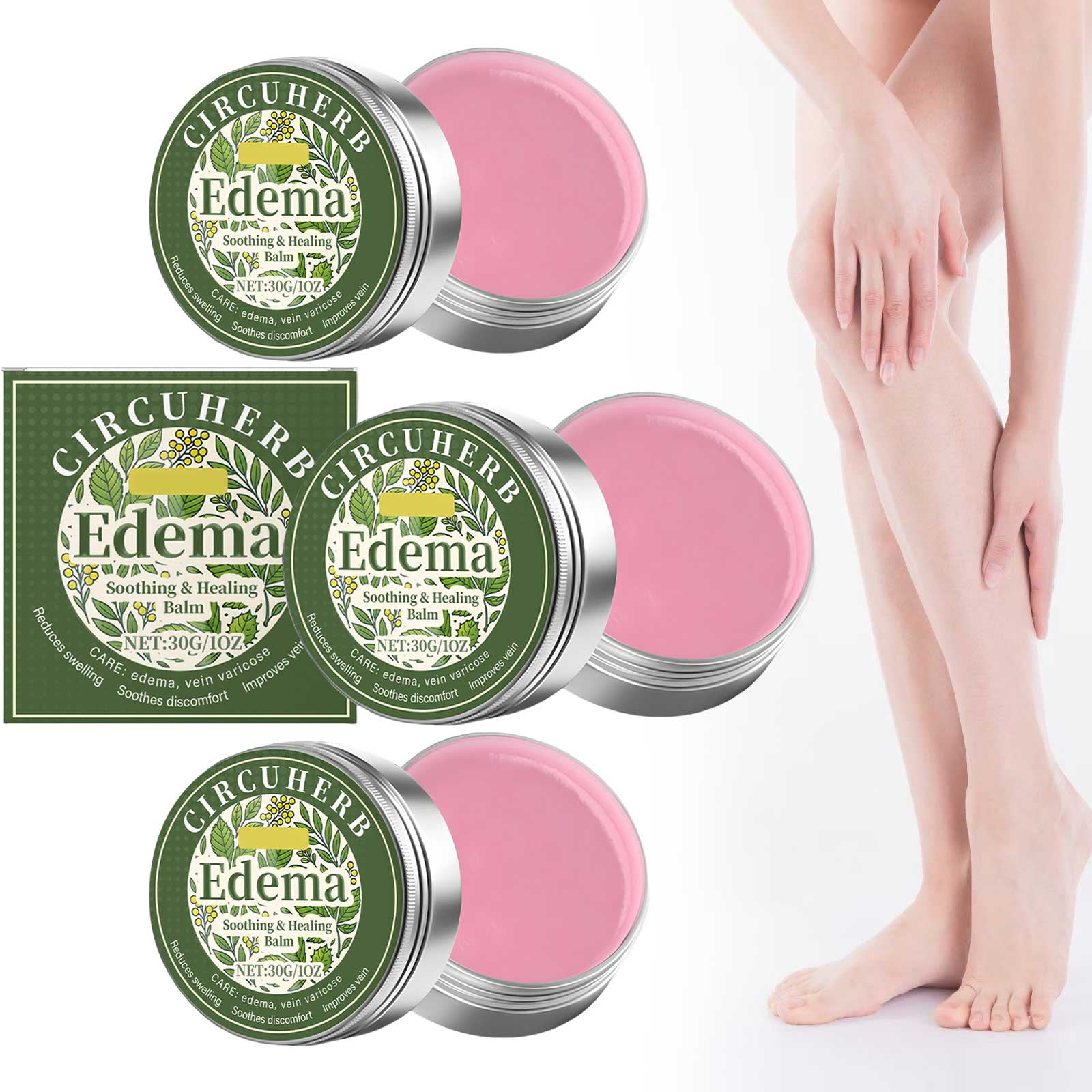 Skin Care Miracle Balm For Swollen Legs And Feet,Miracle Balm For Edema ...