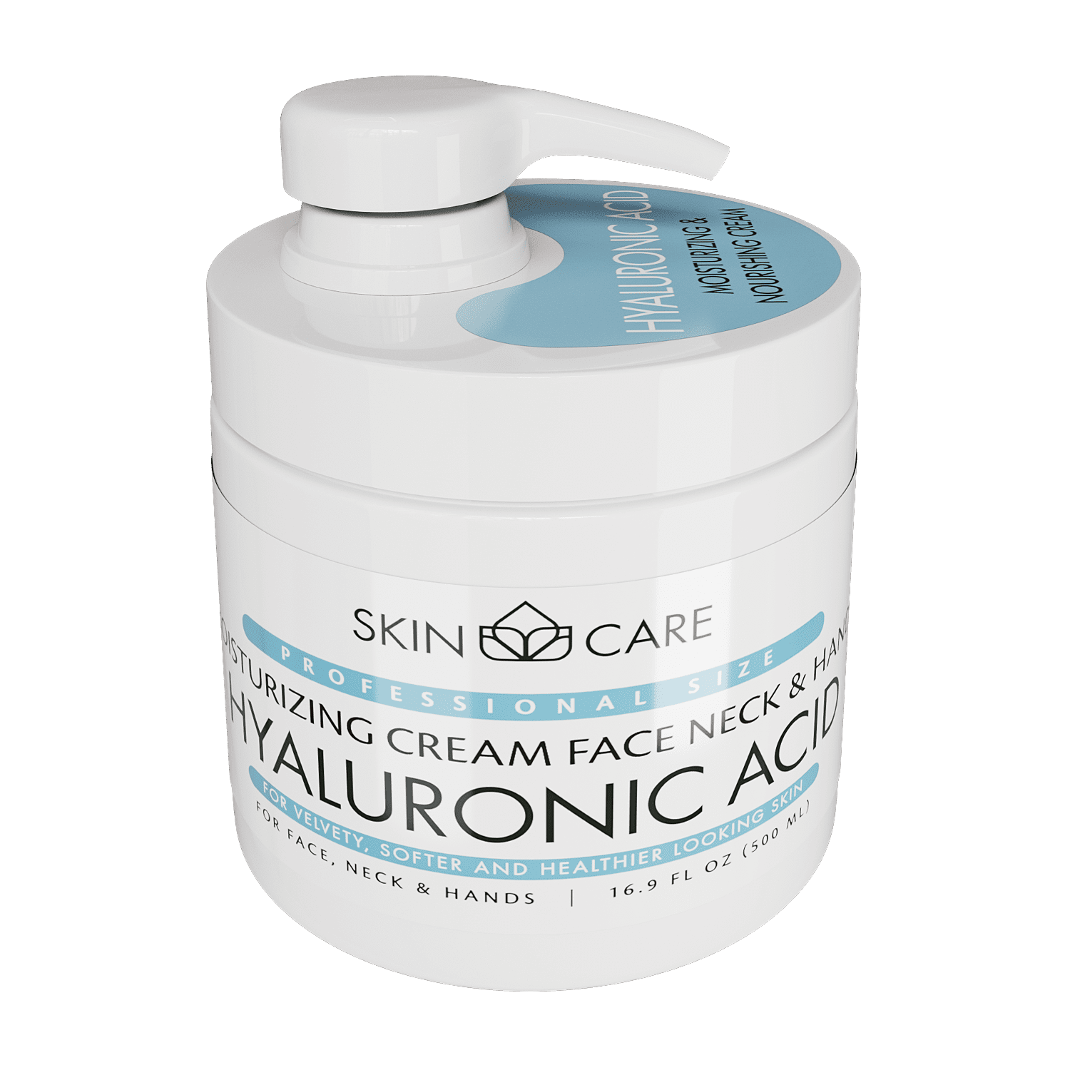 Skin Care Moisturizing Cream with Hyaluronic Acid for Face, Neck