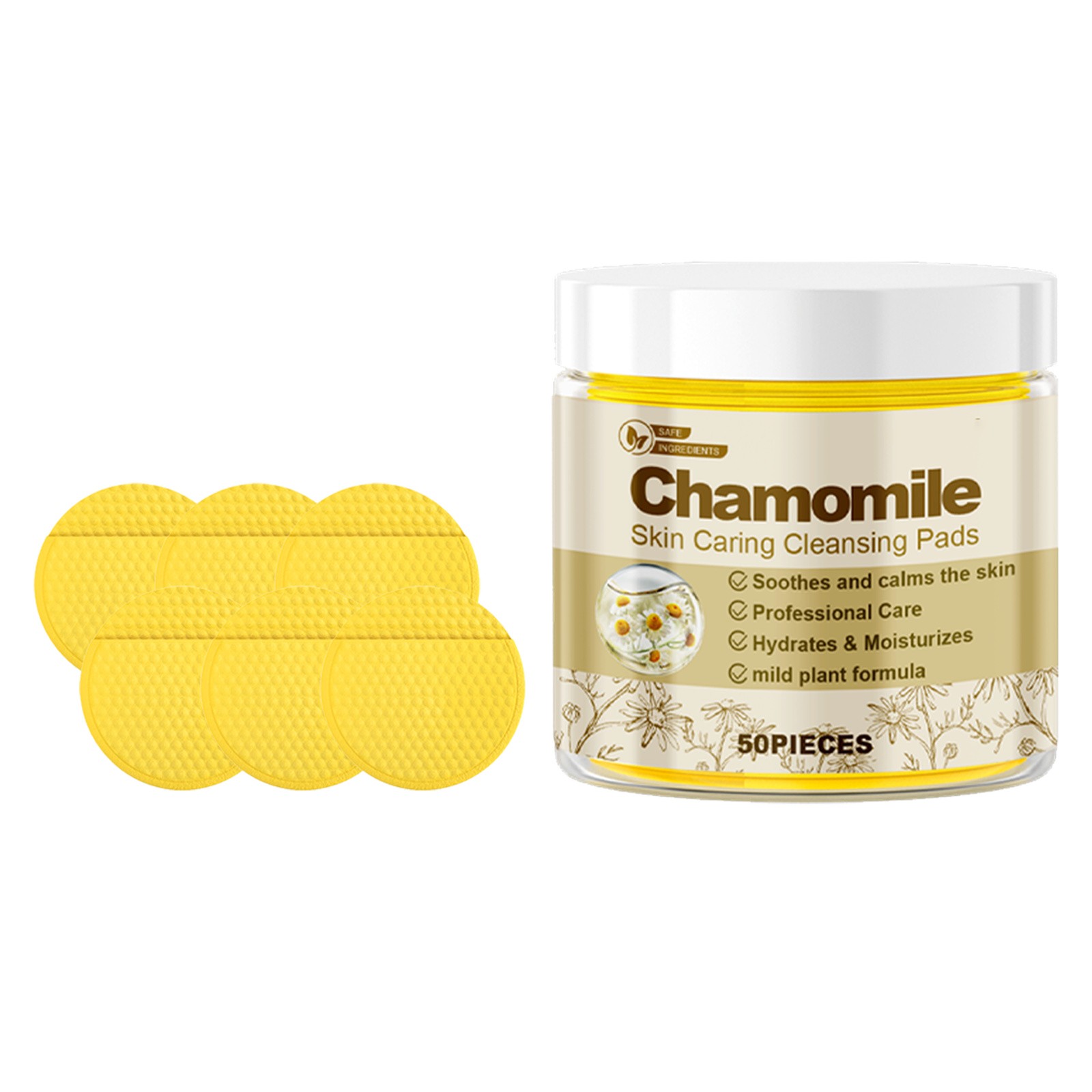 Skin Care Products Kojic Cleansing Pads Natural Ingredients For Deep