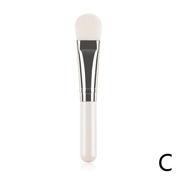 Skin Care Soft Hair Short Handle Facial Mask Brush Wood Mini Mask Brushesxpc?? Z4J8