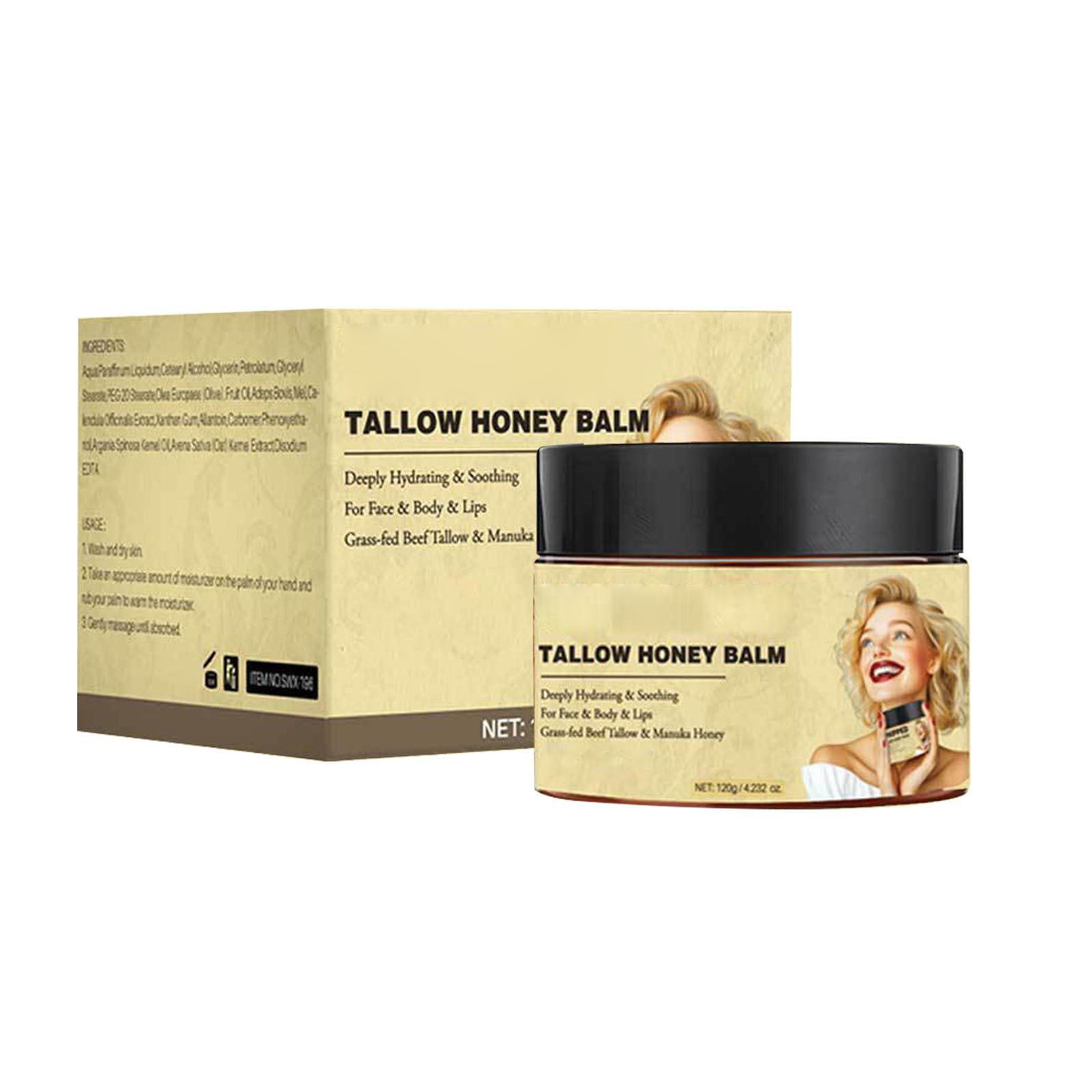 Tub O' Lard Almond Whipped Face & Body Balm main image 1