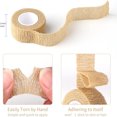 Skin Colour SelfAdhesive Flexible and Elastic Finger Tape 1 Inch