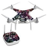 Skin Decal For Dji Phantom 3 Professional Drone / Skull Art Creepy