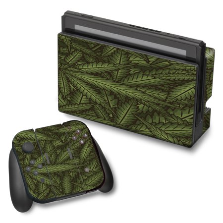 Skin Decal For Nintendo Switch Vinyl Wrap / Marijuana Leaves Pot Weed