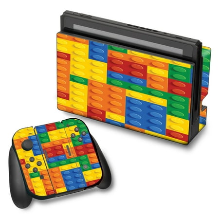 Skin Decal For Nintendo Switch Vinyl Wrap / Playing Blocks Bricks Colorful Snap