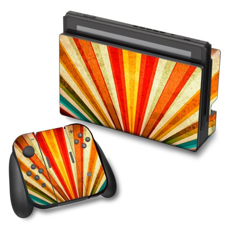 Skin Decal For Nintendo Switch Vinyl Wrap / Sunbeams Colorful