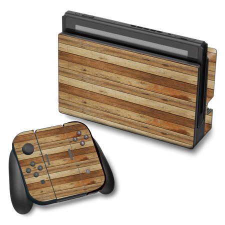Skin Decal For Nintendo Switch Vinyl Wrap / Wood Panels Plank