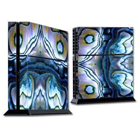 Skin Decal For Ps4 Playstation 4 Console / Abalone Aulon Sea Shells Pattern Crystal