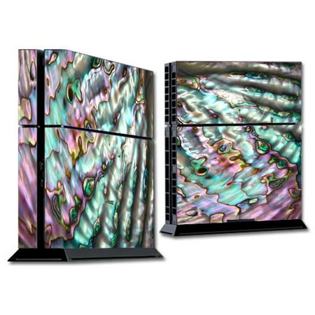 Skin Decal For Ps4 Playstation 4 Console / Abalone Pink Green Purple Sea Shell