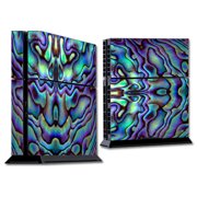 Skin Decal For Ps4 Playstation 4 Console / Abalone Sea Shell Green Blue Purple