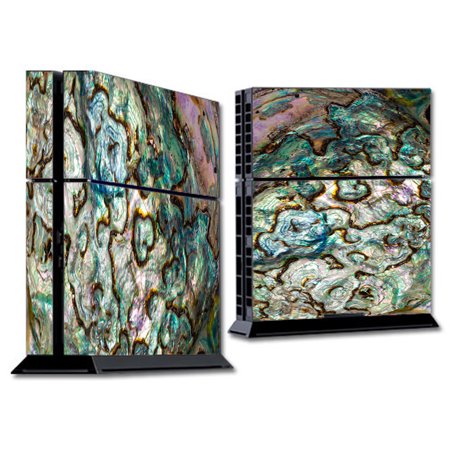 Skin Decal For Ps4 Playstation 4 Console / Abalone Shell Gold Underwater