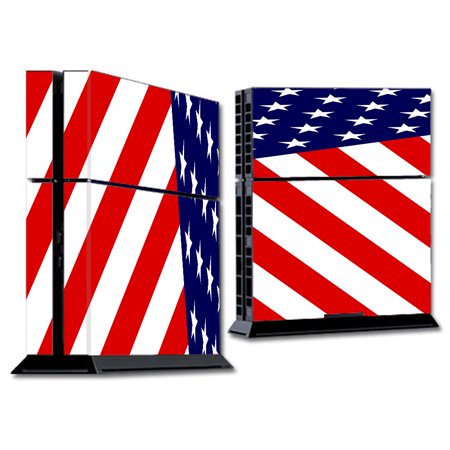 Skin Decal For Ps4 Playstation 4 Console / American Flag Usa