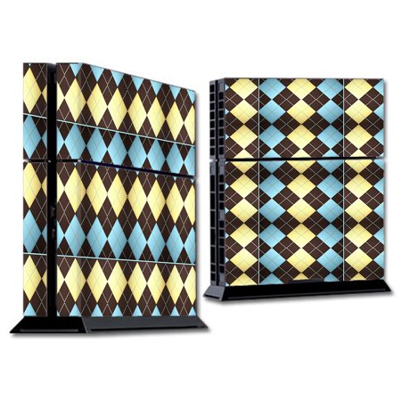 Skin Decal For Ps4 Playstation 4 Console / Argyle Pattern