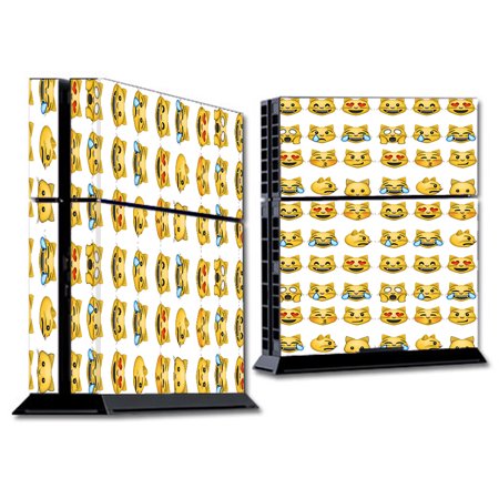 Skin Decal For Ps4 Playstation 4 Console / Cat Emoji Collage