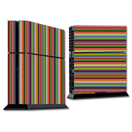 Skin Decal For Ps4 Playstation 4 Console / Color Stripes