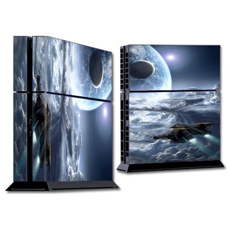 Skin Decal For Ps4 Playstation 4 Console / Galactic Spaceship Star Ship