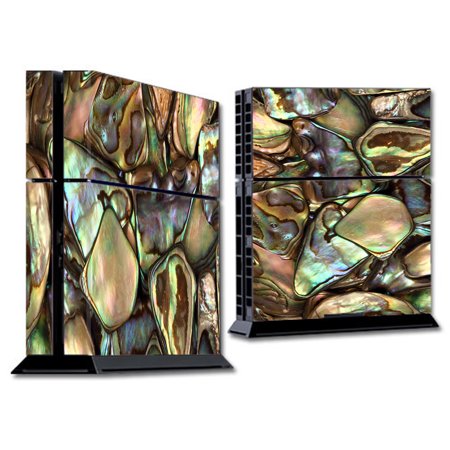Skin Decal For Ps4 Playstation 4 Console / Gold Abalone Shell Large