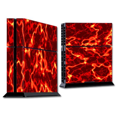 Skin Decal For Ps4 Playstation 4 Console / Lave Hot Molten Fire Rage