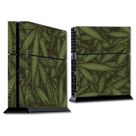 Skin Decal For Ps4 Playstation 4 Console / Marijuana Leaves Pot Weed
